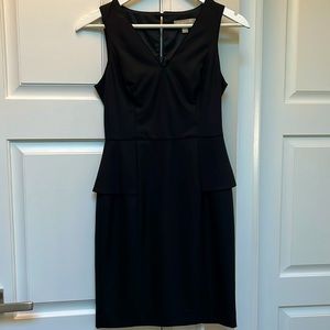 Banana Republic Wool Blend Peplum Dress